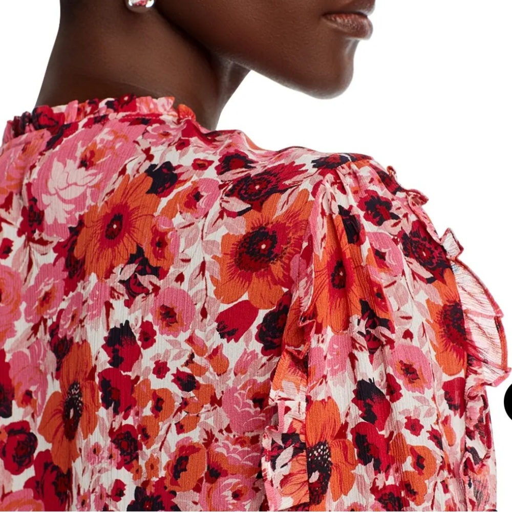 Paige Dandelion Silk Blouse - Picture 4 of 16